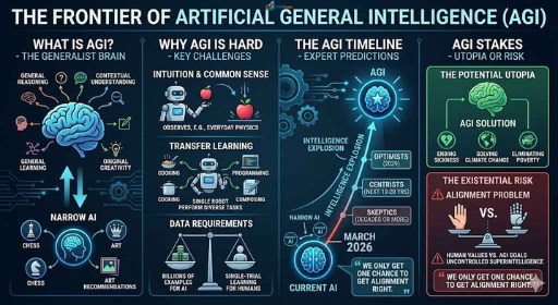 Artificial General Intelligence (AGI): The Future of Human-Level Machines