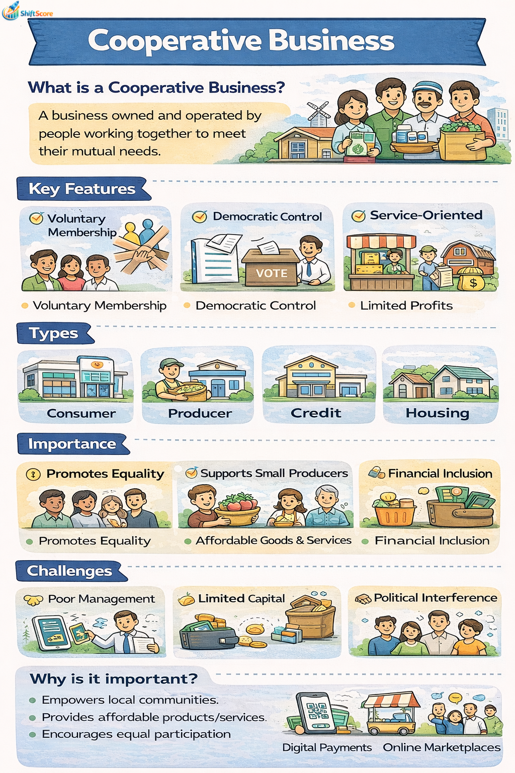 Cooperative Business: A Model for Inclusive Growth and Shared Success