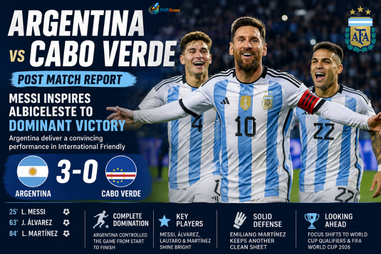 Argentina Beat Cabo Verde: Messi Inspires Another Confident Win