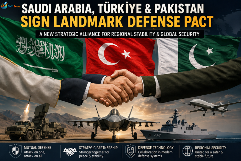 Saudi Arabia Türkiye Pakistan landmark defense pact and strategic military alliance